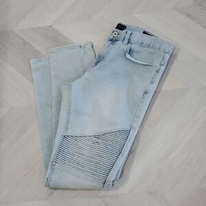 Bullhead Mens Stacked Skinny Jeans, Size 31x32